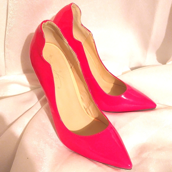 @devinegoods Shoes - Hot Pink Red Bottom Heels New 👠